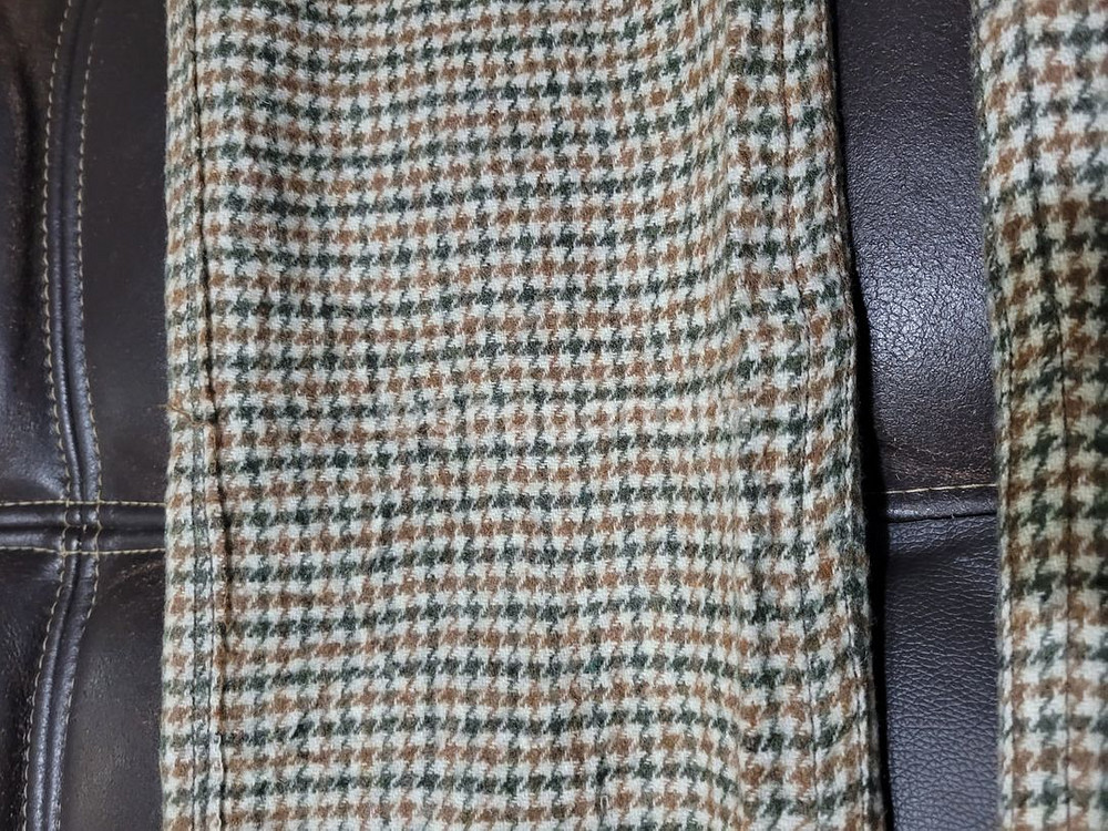 00s 재팬리바이스 블랙라벨(블랙스타) 하운즈투스 트위드 팬츠 32사이즈(거의새상품과 유사한상태) 디스코 펑크--4