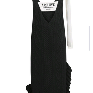 럭키슈에뜨 리본 캐시미어 니트 원피스 - 에고이스트 오즈세컨 듀엘 마인 시스템 마쥬 가니