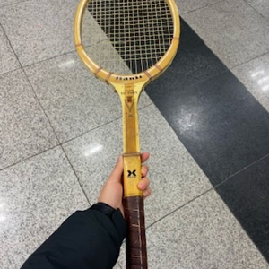 한일 우드테니스 라켓