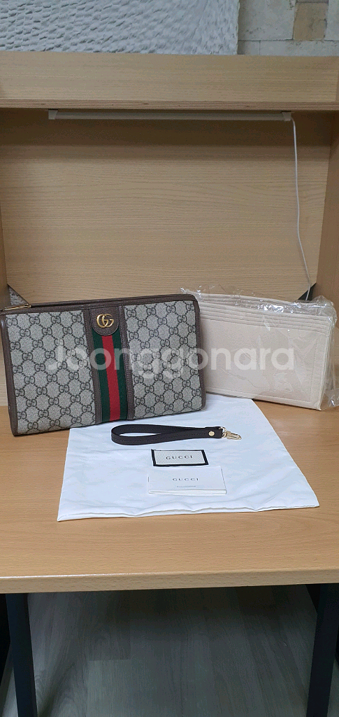 구찌 오피디아 클러치백 정품S급(감정O)프라다루이비통디올고야드샤넬셀린느보테가생로랑버버리발렌시아가--1