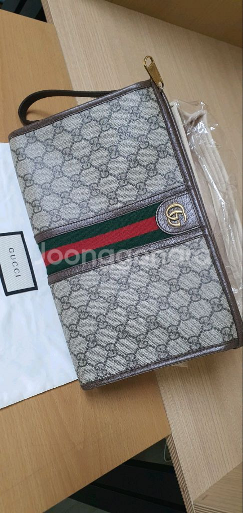 구찌 오피디아 클러치백 정품S급(감정O)프라다루이비통디올고야드샤넬셀린느보테가생로랑버버리발렌시아가--2