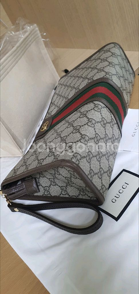 구찌 오피디아 클러치백 정품S급(감정O)프라다루이비통디올고야드샤넬셀린느보테가생로랑버버리발렌시아가--7