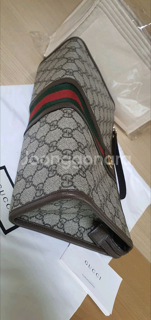 구찌 오피디아 클러치백 정품S급(감정O)프라다루이비통디올고야드샤넬셀린느보테가생로랑버버리발렌시아가--8
