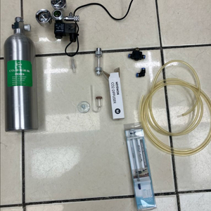 1리터알루미늄 봄베 레귤레이터 풀셋트 수초