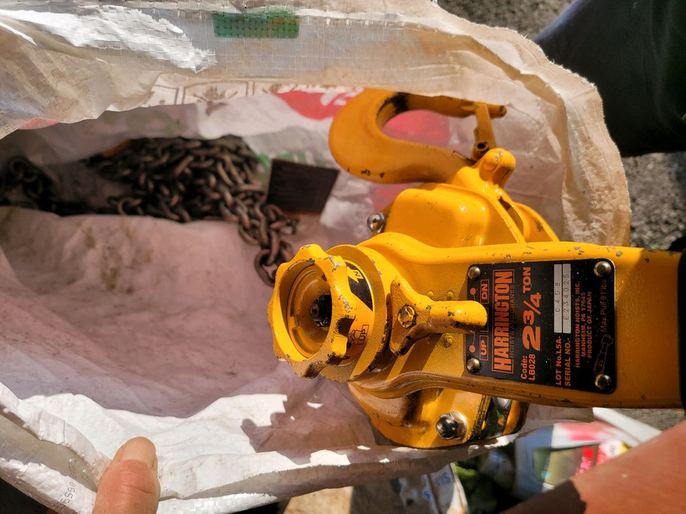 체인블럭 2.7톤 일본생산품 이미지