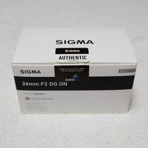 시그마 24mm F2 DG DN 렌즈 소니용