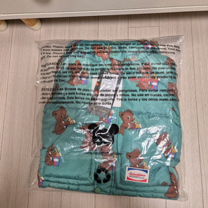 베베드피노 위티베어 덕다운 패딩 100 새상품 택포8.8