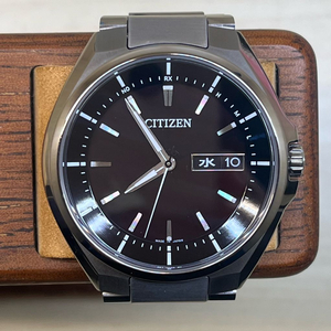 (a급) 시티즌 아테사 at6050-54e 에코드라이브 라디오컨트롤