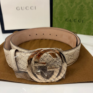 구찌 GG 버클 시마 벨트