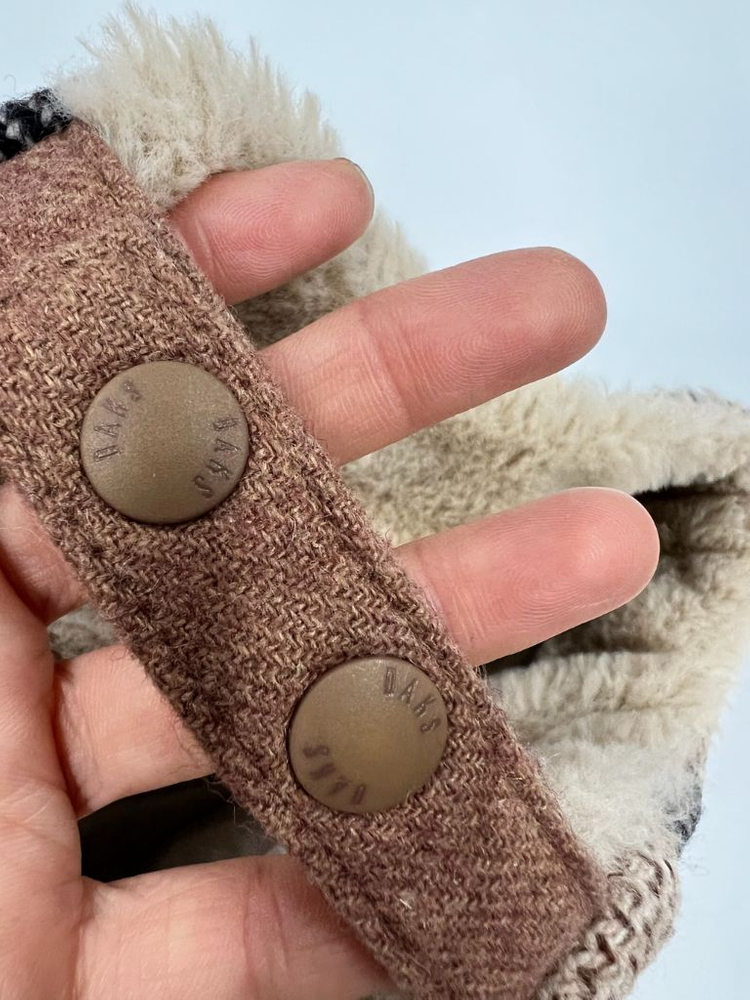 닥스 130 귀달이 털모자 키즈 130 남아 130 이미지