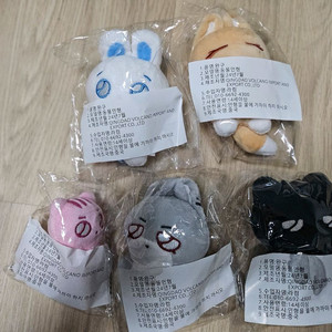 미개봉 말랑플브 5종 특전뱃지포함