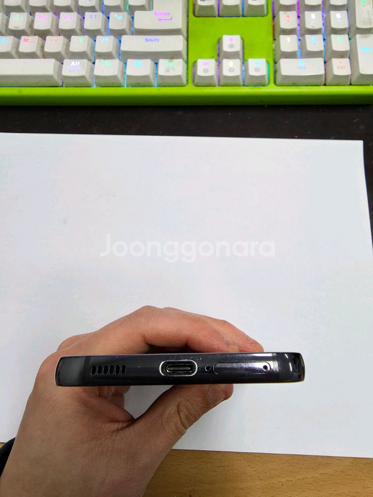 갤럭시s22 액정깨끗 블랙--6