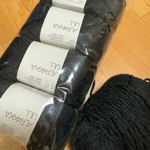 뜨개실 산네스간 알파카울 5볼