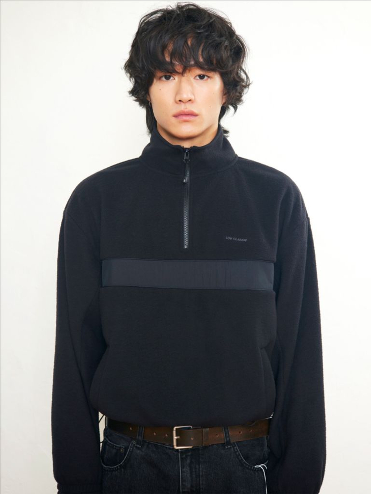 로우클래식 플리스 집업--3