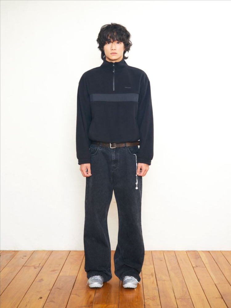 로우클래식 플리스 집업--2