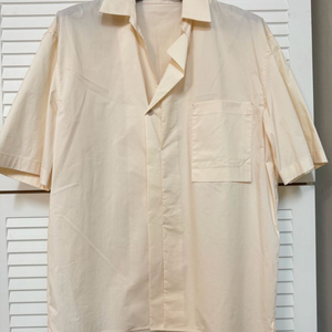 [새상품] 시스템옴므 루즈핏 반팔 셔츠 샘플