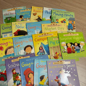 usborne first experiences & farm yard 총 19권입니다