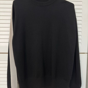 [새상품] 시스템옴므 블랙 루드핏 니트 샘플