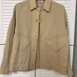 [새상품] 타임옴므 오버핏 카라 아우터 95사이즈