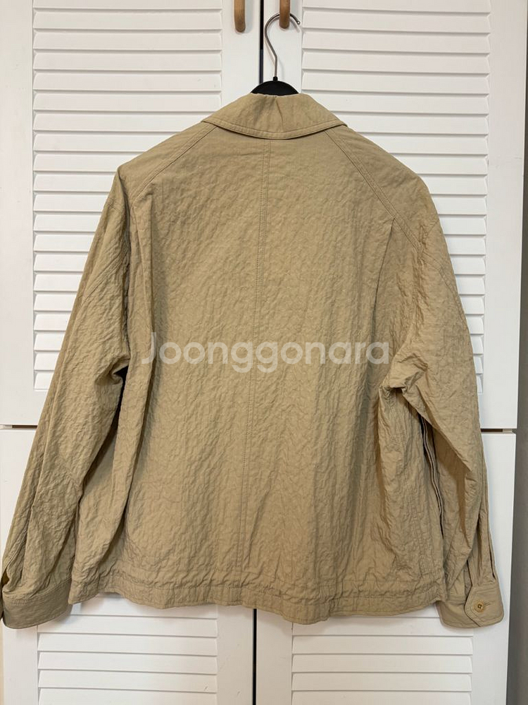 [새상품] 타임옴므 오버핏 카라 아우터 95사이즈--2