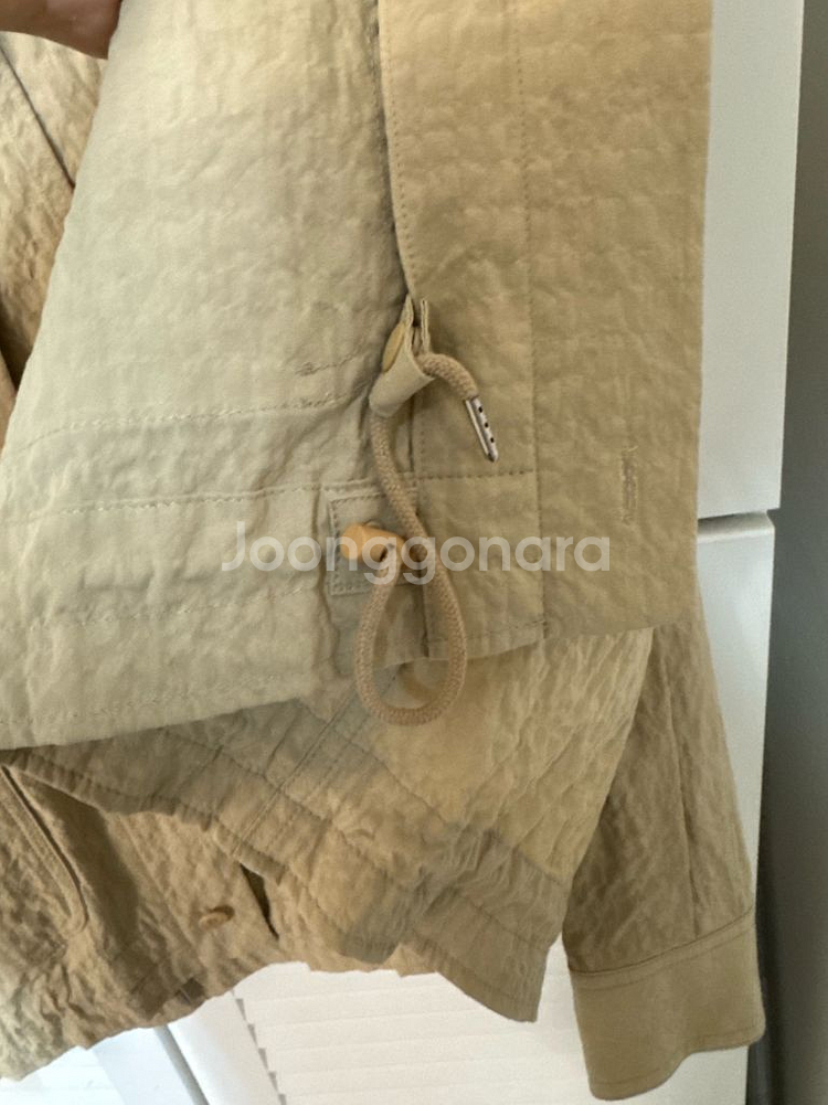 [새상품] 타임옴므 오버핏 카라 아우터 95사이즈--5