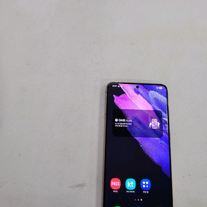 갤럭시 S21플러스 바이올렛 무잔상 정상공기기