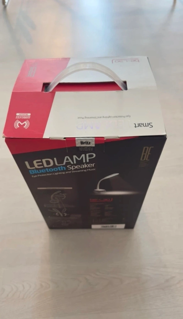 (새상품)시력보호 블루투스 LED 스탠드 스피커 (브리츠BE-L30) 이미지