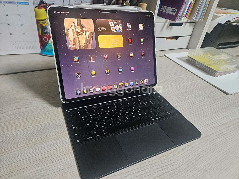 아이패드 프로 M4 13인치 1tb 셀룰러 + 매직키보드--0