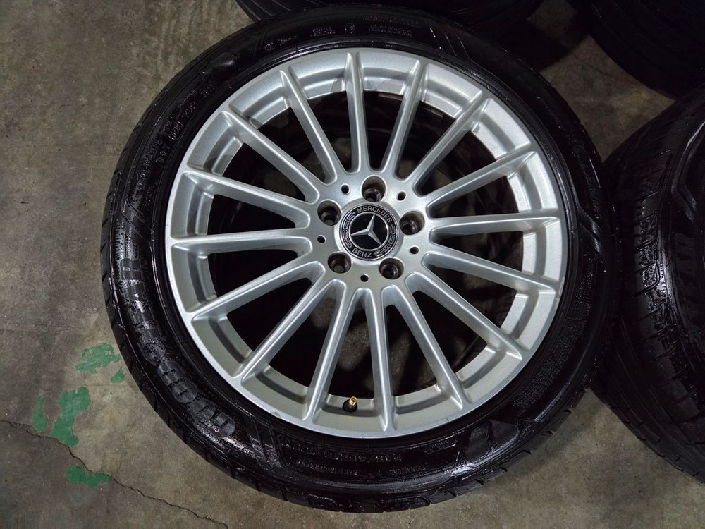 벤츠 W213 E클래스 마차 18인치 정품 휠타이어--1