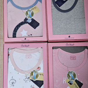 트라이 크리켓 키즈 내의-다섯 세트