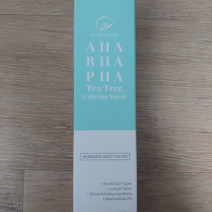 오투에니원 아하바하파하 티트리 카밍 토너 150ml 약산성 필링 케어 미개봉 새제품