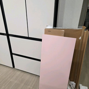 LG 오브제 냉장고 상부 도어 패널 2개