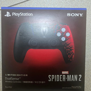 PS5 듀얼센스 스파이더맨 한정판 무선 컨트롤러
