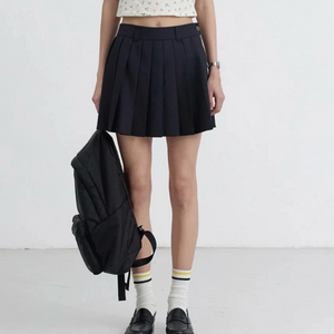 던스트 플리츠 스커트 새옷