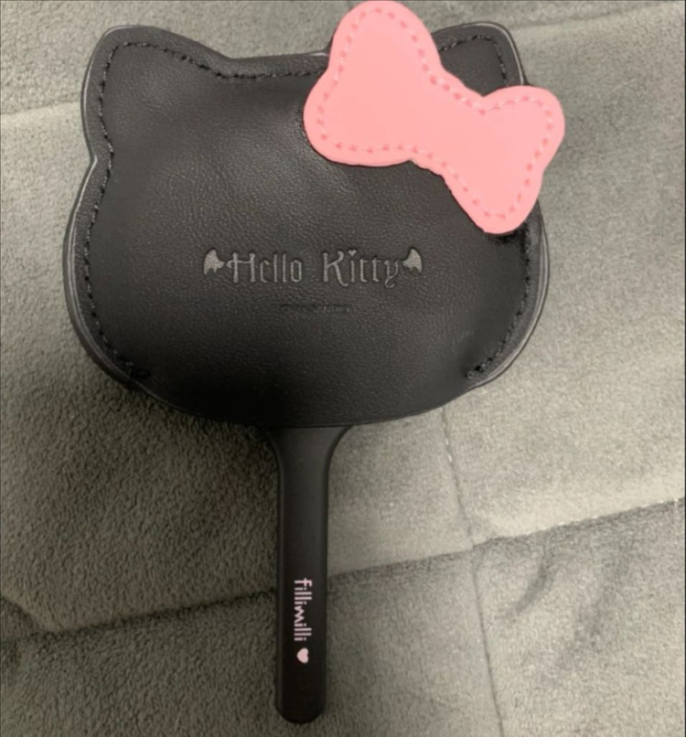 필리밀리 헬로키티 악마버전 헤어핀&거울 이미지