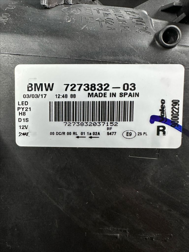 BMW E87 헤드라이트 7273832-03--9