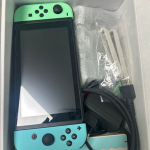 닌텐도 스위치 동물의숲 에디션 + 동물의숲 칩