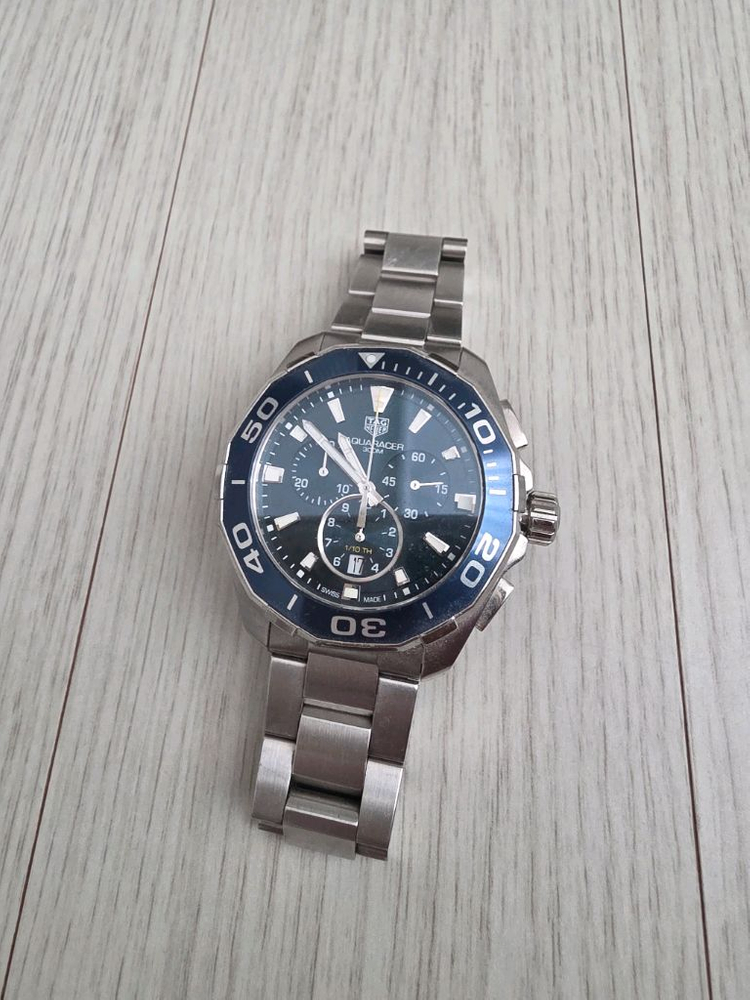 태그호이어 아쿠아레이서 300 오토 43mm 이미지