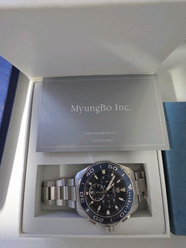 태그호이어 아쿠아레이서 300 오토 43mm 이미지