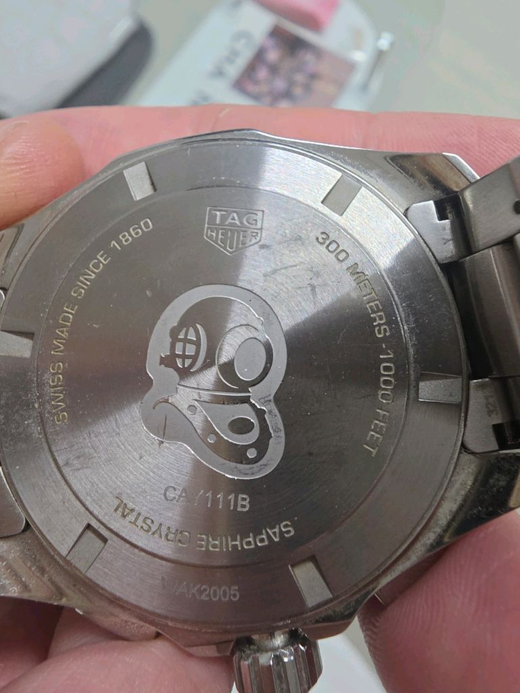 태그호이어 아쿠아레이서 300 오토 43mm 이미지