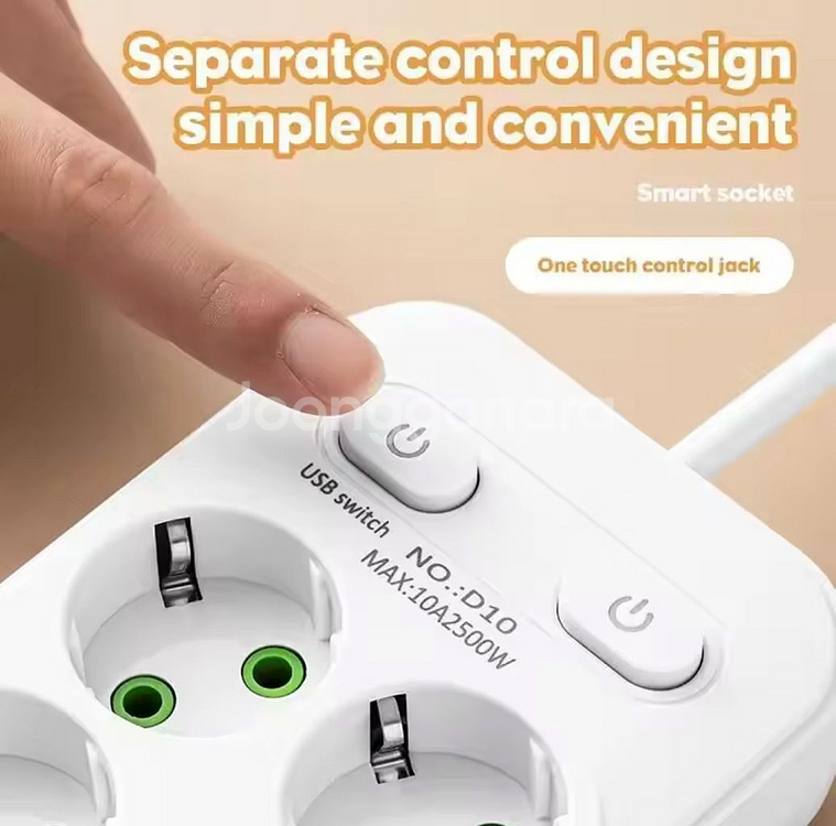 멀티탭 USB 충전기 미개봉 새상품--4