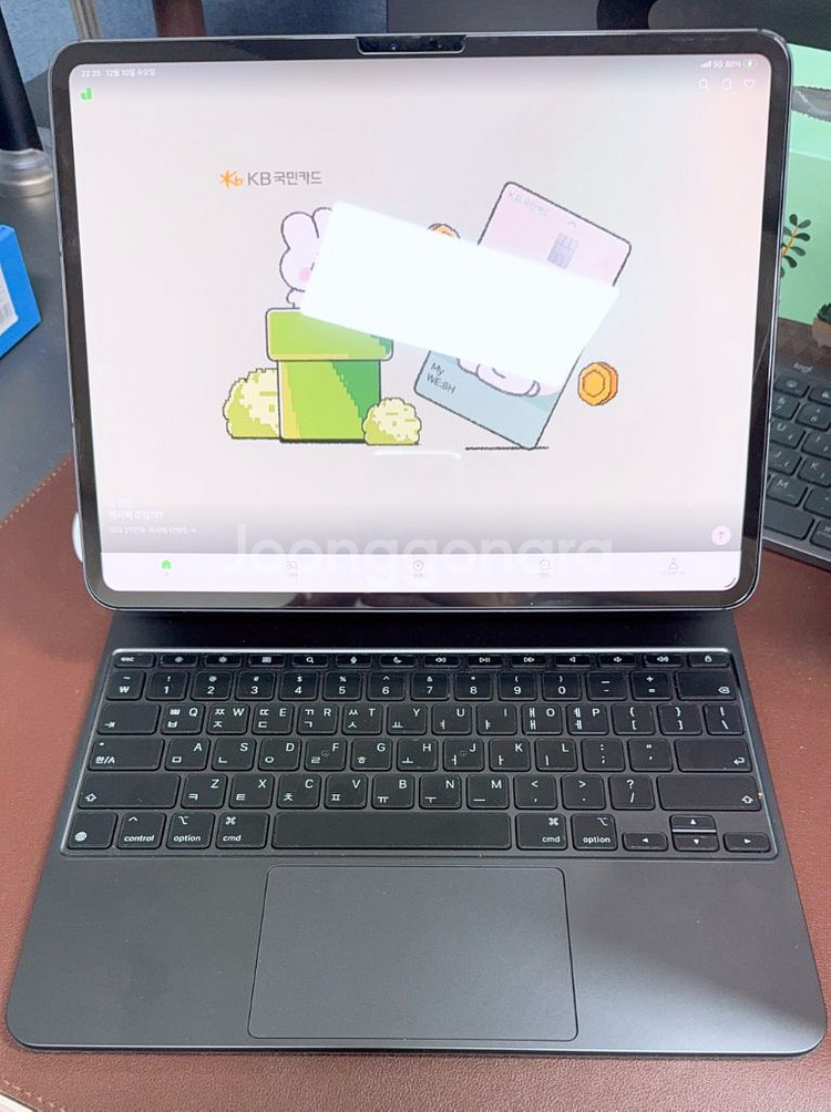 아이패드 프로 13 M4 셀룰러 256G (매직 키보드 포함)--0