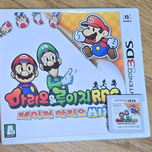 닌텐도 3DS 마리오&루이지 RPG 페이퍼 마리오 MIX 제시