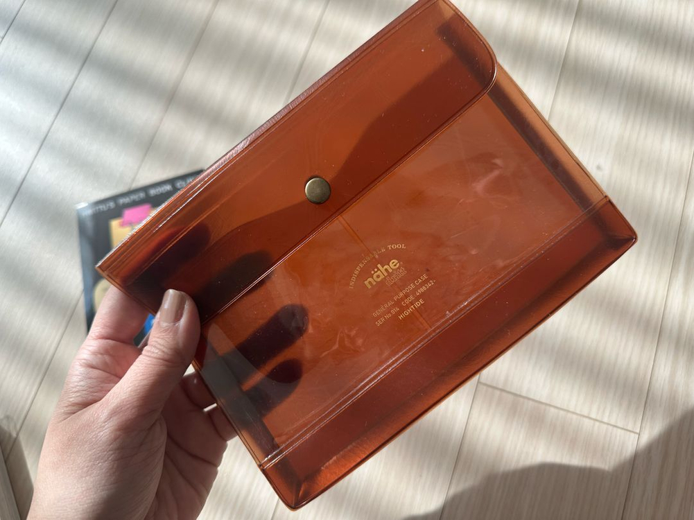 트래블러스 커버 패스포트사이즈 카멜 케이스일괄--7