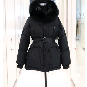 보브 폭스퍼 구스 패딩