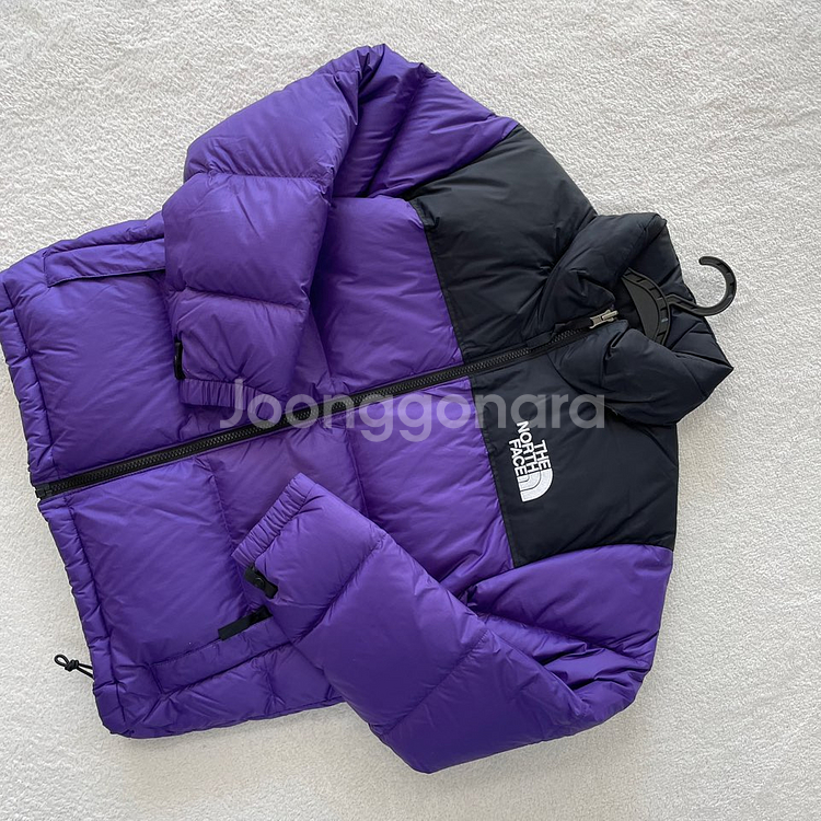 L 노스페이스 여성 1996 레트로 눕시 패딩 퍼플--3