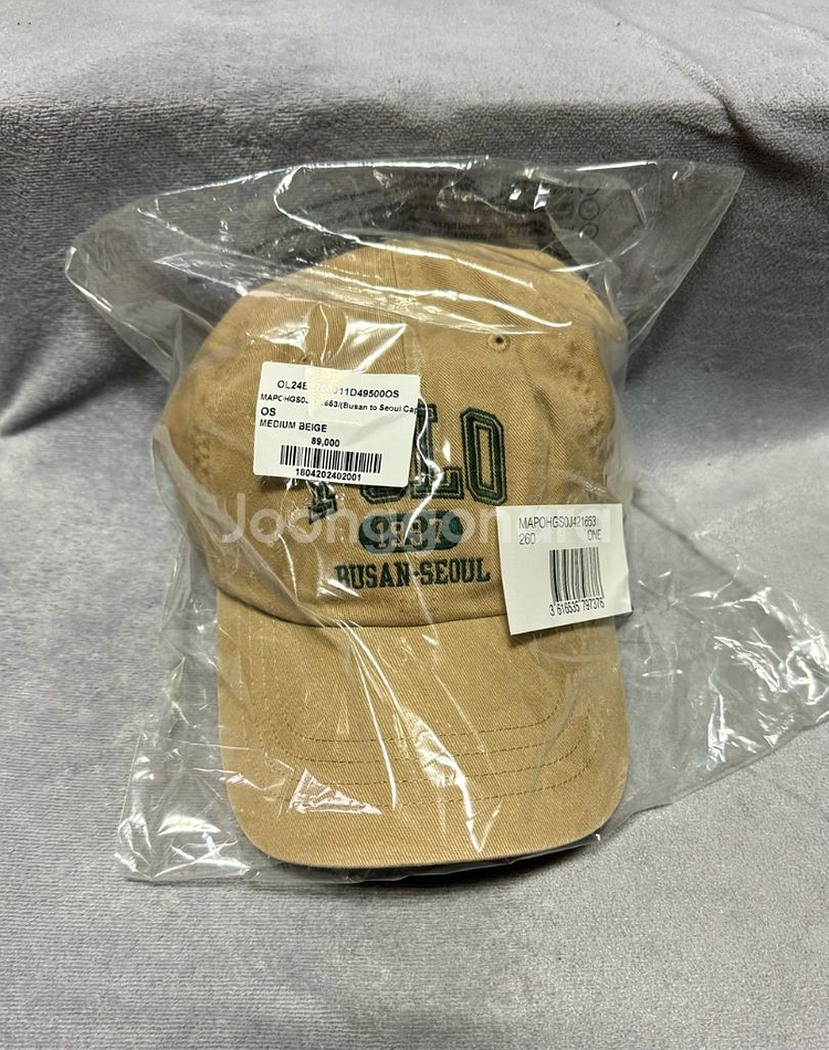 [새상품] 폴로 X 카시나 볼캡 미디엄 베이지--1