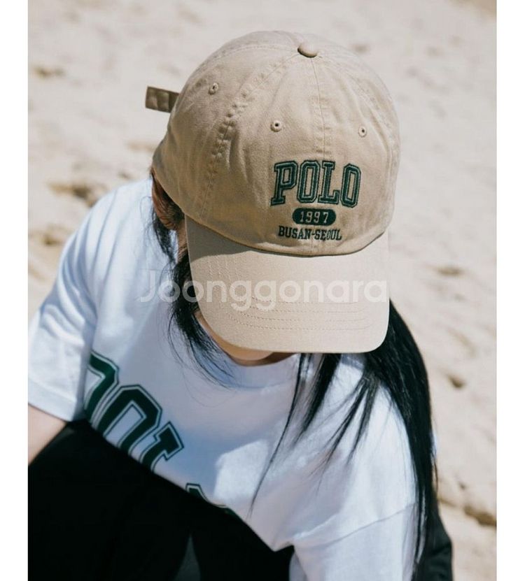 [새상품] 폴로 X 카시나 볼캡 미디엄 베이지--4