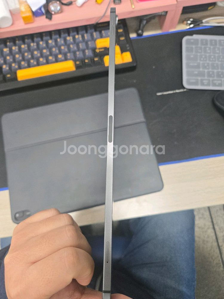 아이패드 프로 12.9 (3세대) 셀룰러+ 키보드케이스--1