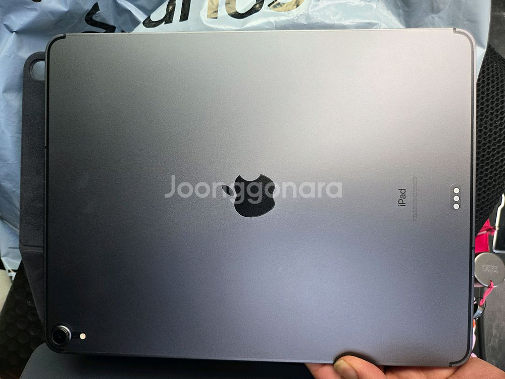 아이패드 프로 12.9 (3세대) 셀룰러+ 키보드케이스--3